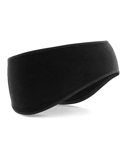 Beechfield Softshell Sports Tech Headband Black One Size (CB316)