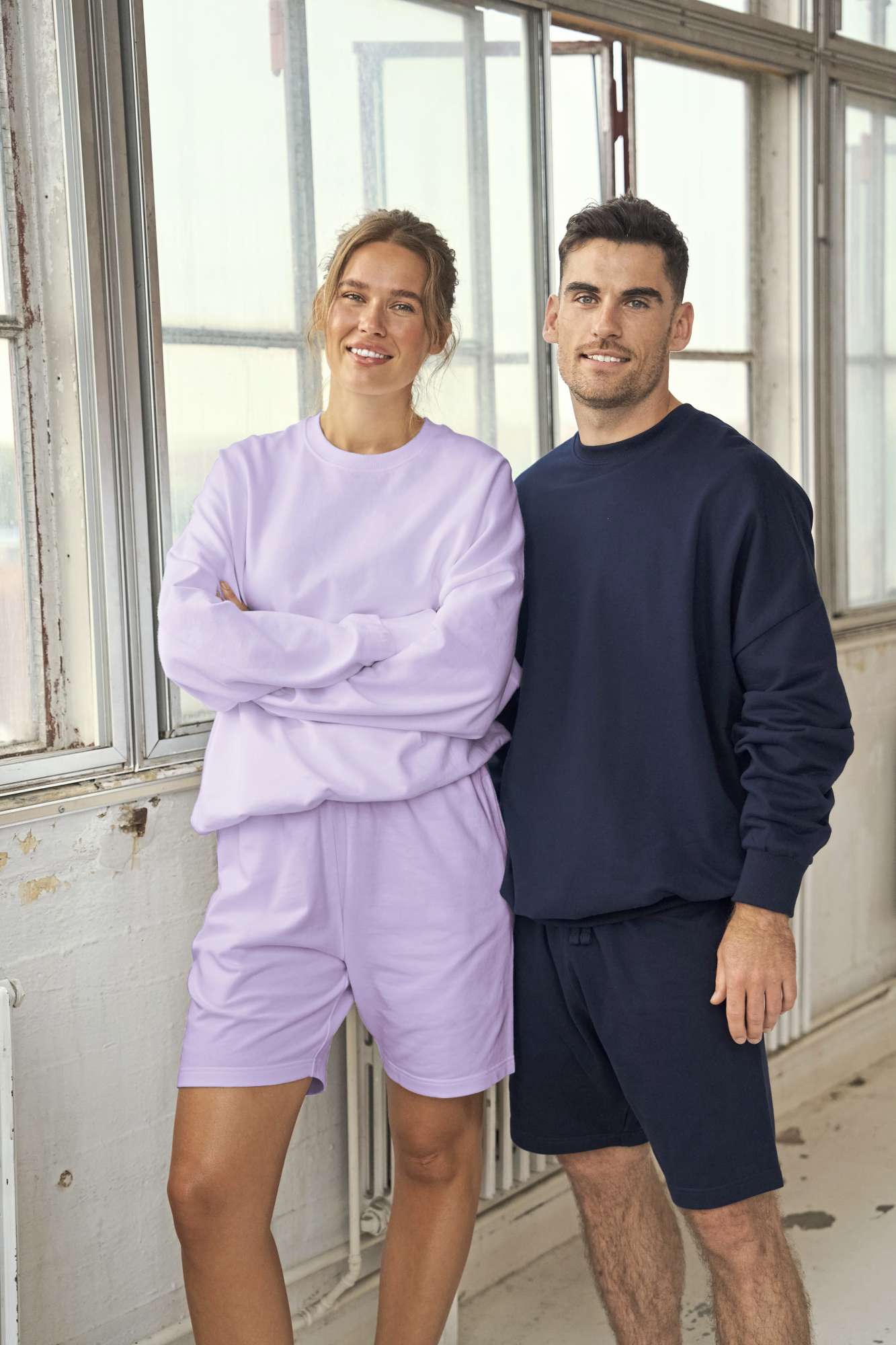 Tiger Cotton by Neutral Oversized Sweatshirt Navy XS (NET63011)