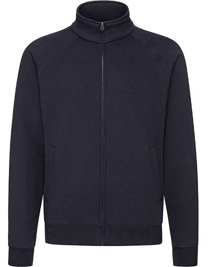 Fruit of the Loom Premium Sweat Jacket Deep Navy L (F457)