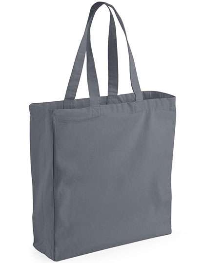 Westford Mill Canvas Classic Shopper Graphite Grey 39 x 42 x 13 cm (WM108)
