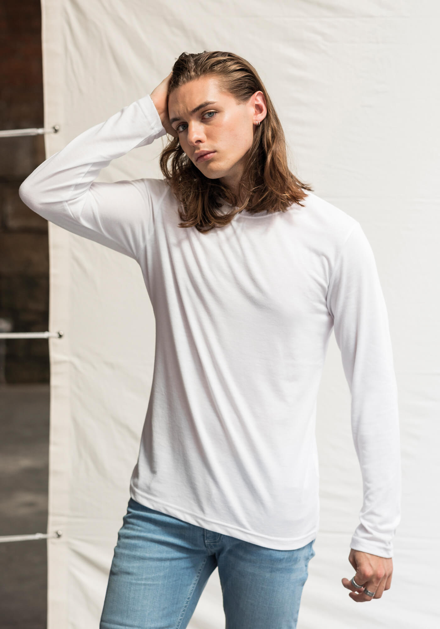 Herren Langarm-T-Shirt