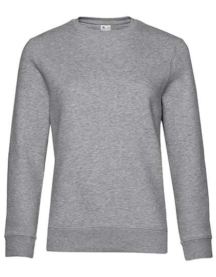 B&C QUEEN Crew Neck Sweat_° Heather Grey L (BCWW01Q)