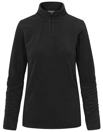 Promodoro Women´s Recycled Fleece Troyer Black 3XL (E7925)