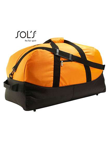 SOL´S Travel Bag Stadium 72 Orange/Black 72 x 38 x 34 cm (LB70720)